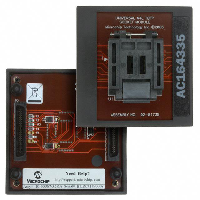 AC164355 Microchip Technology  Adaptateurs de programmation Sockets